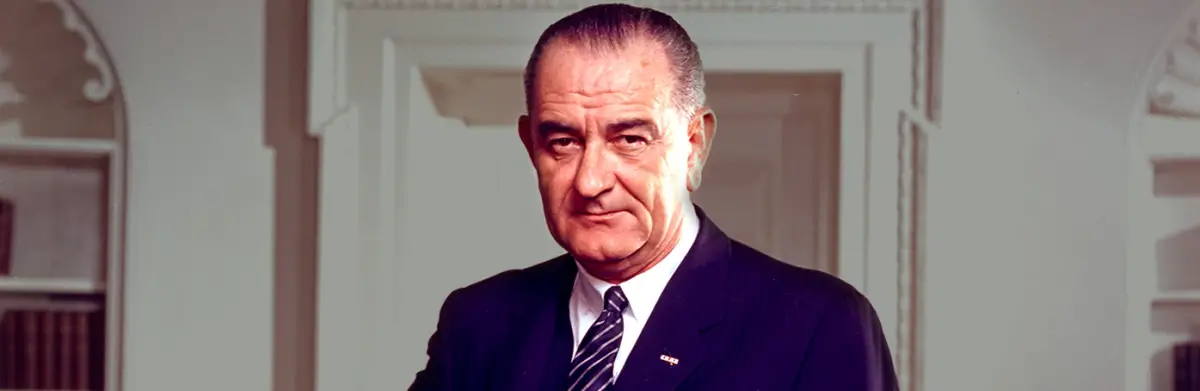 How tall is Lyndon B. Johnson?